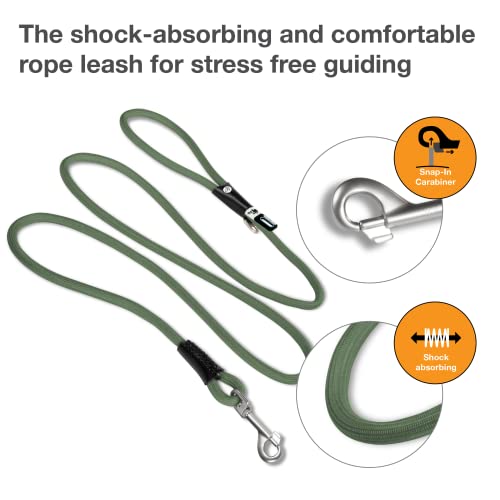 Stretch Comfort Leash Moss M