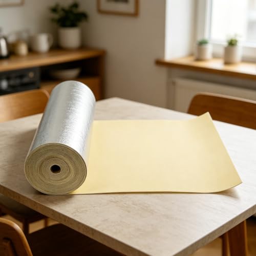 Papier peint 3D masquer imperfections murs humides cuisine et douche