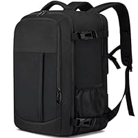 Zaino per Ryanair 40x20x25cm Piccolo Zaino Viaggio Bagaglio a Mano Zaino da Viaggio Aereo 20L Zaini Cabina 40x20x25cm Borsa da Cabina per Voli Zaino Donna Uomo, 14 Pollici Zaino Porta PC, Nero