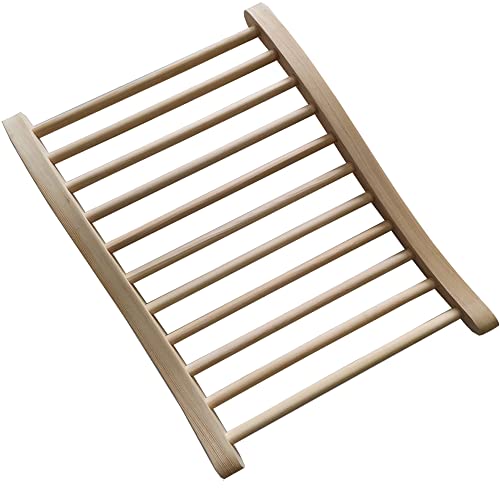 Jeyume Sauna Backrest, Canadian Natural Wood Hemlock Sauna Backrest Chair, Sauna Accessories For Traditional Infrared Sauna #TOP5