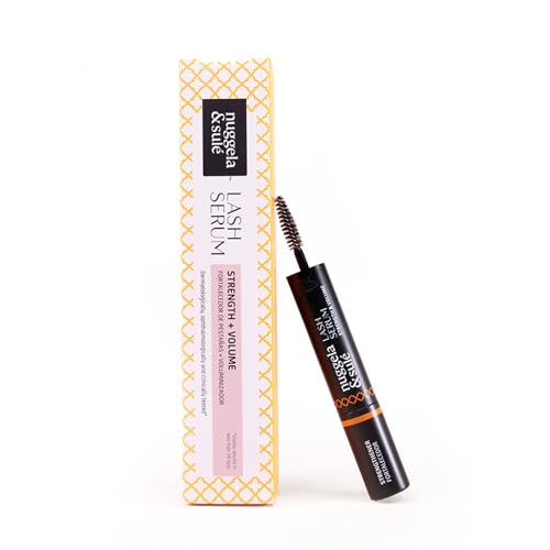 Nuggela & Sulé Lash Serum. Sérum de Pestañas de Doble Acción: Fortalecedor y Voluminizador. Con Estudio Clínico. Con Extracto de FO-TI y Colágeno Marino. 5 ml + 5 ml