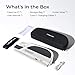 LiberLive C1 Stringless Smart Guitar, Foldable Travel Backing Guitarra, Chord Generator, App Interactive Chord Sheets, Built-in Drum Machine & Bassline for One-Man Band, For Adults & Teens (White)