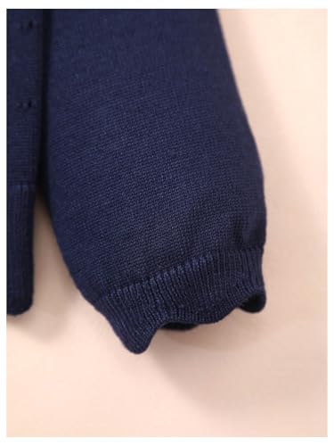 SOLY HUX Girl's Button Down Cardigan Sweater Crewneck Long Sleeve Hollow Out Knit Trendy Fall Lightweight Cardigans4