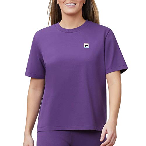 Amazon.com: Fila Womens Short Sleeve Crew Neck Jersey Tee (Gothic