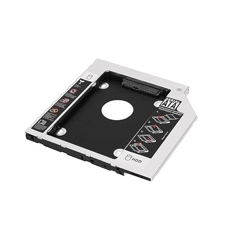 2ème Disque Dur HDD SSD SATA Optique Baie Cadre Caddy pour HP ProBook 440 445 450 455 470 G0 G1 G2