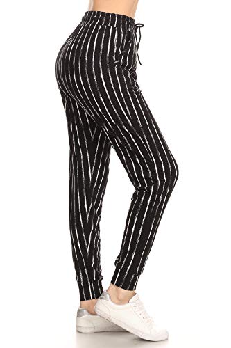Image of Leggings Depot Premium Jogger Women's Popular Print High Waist Track Pants(S-XL)