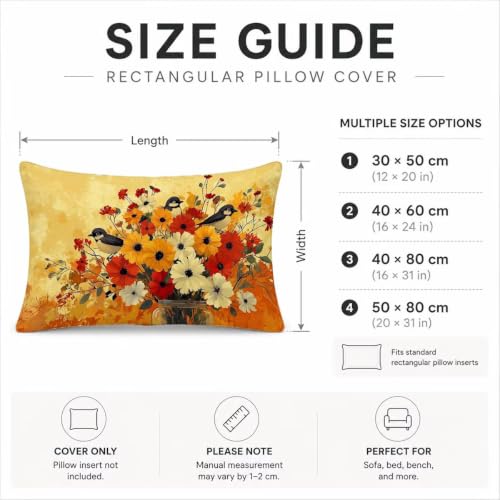 Housse de Coussin Extérieur Imperméable en Lin Déperlant Double Face de Qualité Supérieure - 8