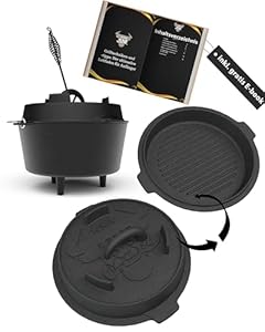Elite BBQ 4,5qt Dutch Oven Set