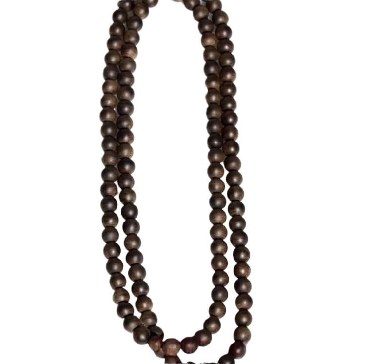 Mala bois d'agar naturel 108 perles 8mm pour calmer l'esprit et réduire le stress