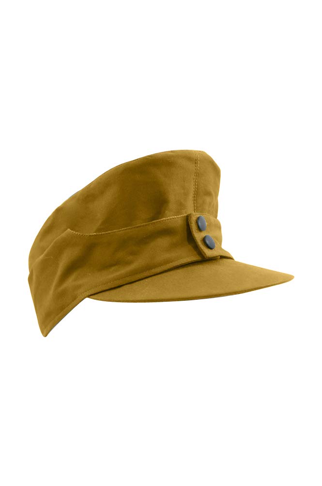 Militaryharbor WW2 German M43 Tropical/DAK Luftwaffe EM Field Cap Sand