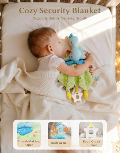 Image of Baby Shower Gift Basket - Baby Gift Set with Diaper Caddy, Gifts for New Mom, Gender Reveal Gifts, New Born Essential Include Security Blanket Hat Bib Socks Mittens, Boy
