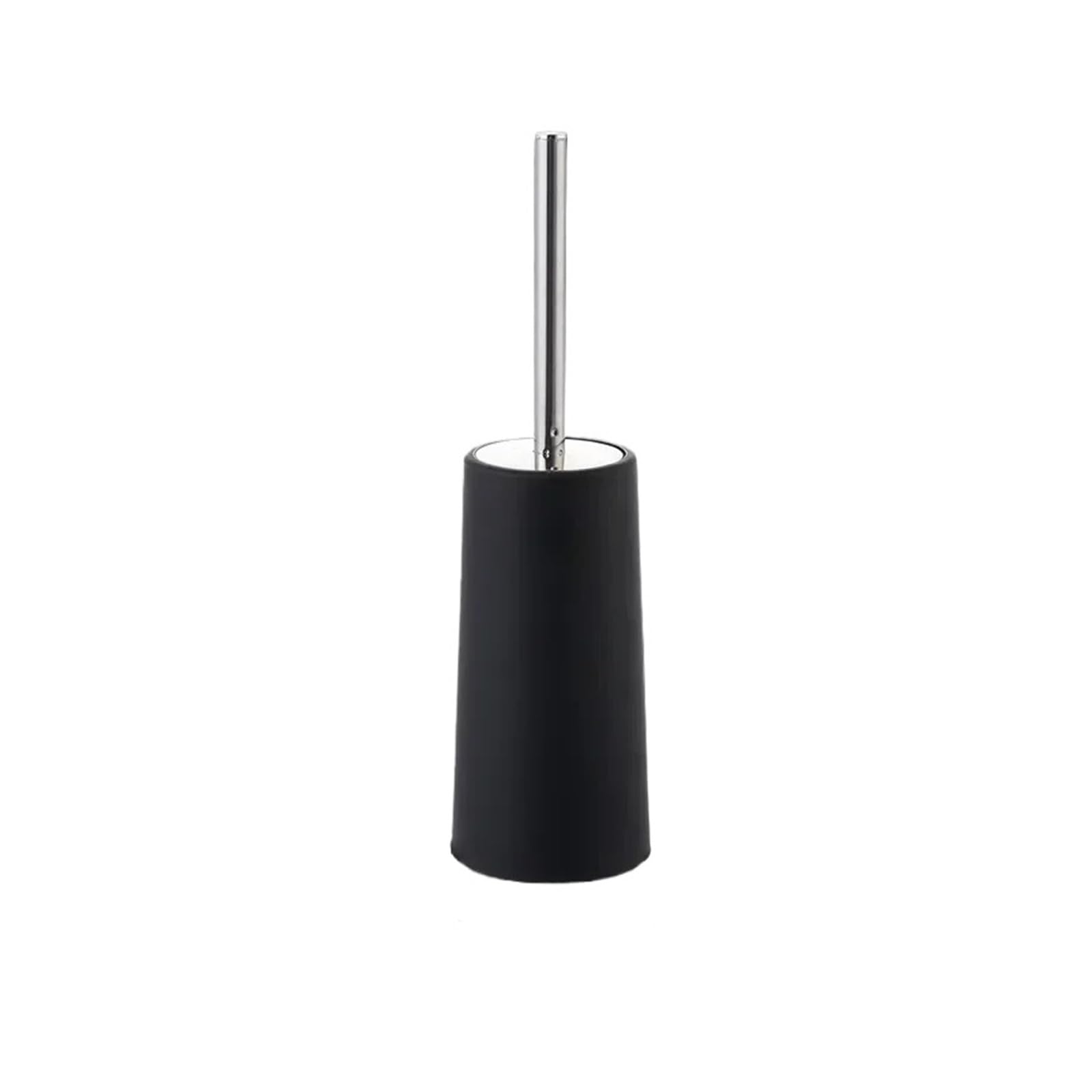 Toilet Brush Golden Toilet Brush with Holder Wc Brush Bathroom Cleaning Brush Bath Accessories Household Floor Cleaning(Black1)