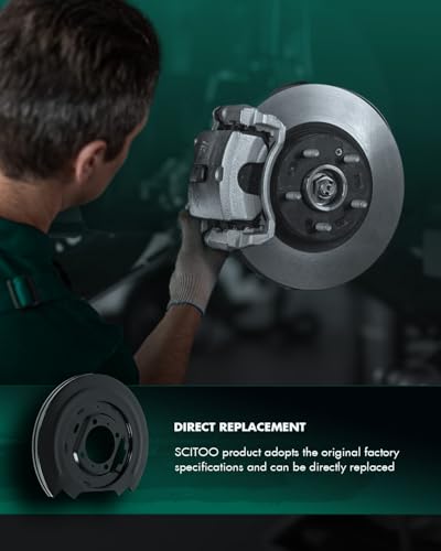 Image of SCITOO 924-215 Rear Left Right Brake Dust Shields for Expedition 1997-2002