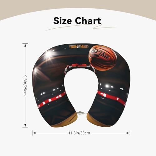 Almohada de poliéster para cuello talla única negra miniatura 5
