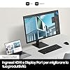 Samsung Monitor ViewFinity S7 (S27D702), Flat, 27'', 3840x2160 (UHD 4K), HDR10, 60Hz, 5ms, HDMI, Display Port, Ingresso Audio, PIP, PBP, Easy Setup Stand #4