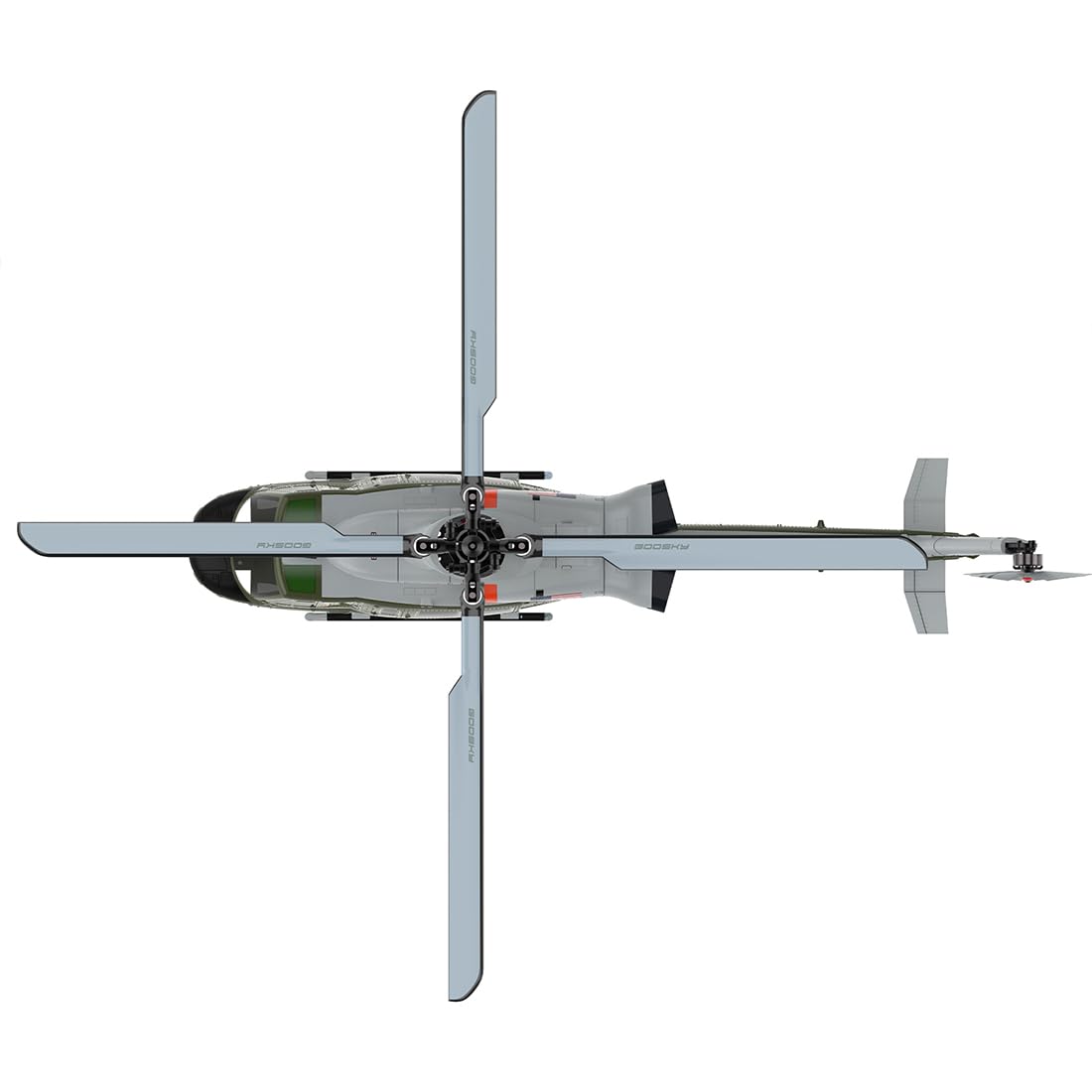GOOSKY E2 UH-1Y RC helikopter dla dorosłych, 2,4 G, 6 CH, podwójny, bezszczotkowy DD, akrobacyjny helikopter RC, GTS, sterowanie lotem, tryb 1/2, statek powietrzny, prezenty RTF