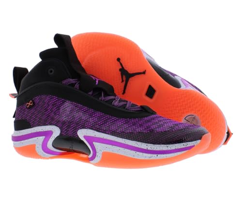 Image of Nike Men's Basketball Shoes, Black /Hyper Violet, 15