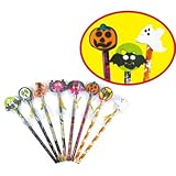 【ハロウィン景品】ハッピーハロウィン 消しゴム付えんぴつ（24個） / お楽しみグッズ(紙風船)付きセット