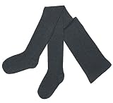 Weri Spezials Damenstrumpfhose Blickdicht Baumwolle in mehreren Farben - modisch und lässig bleiben auch bei Regen und Kälte!. (36-38, Anthrazit)