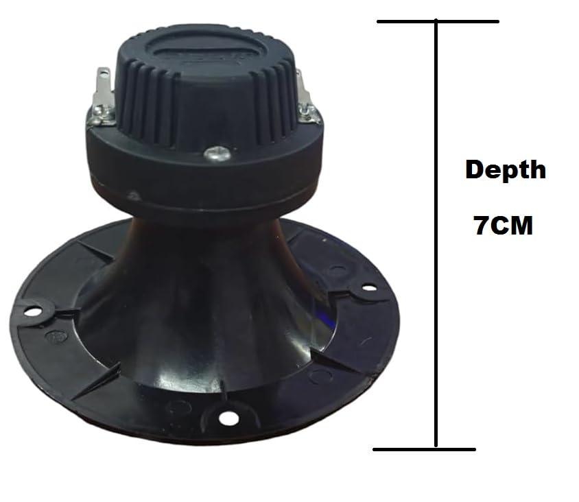 Image of UT 102 3.25 Inch 4ω (Ohm) 80w Max Power Dome Tweeter Speaker Home Audio Speakers