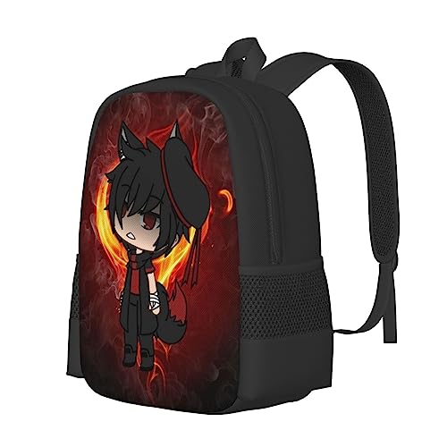 Backpacks Gacha Game Life Anime Laptop Backpack Unisex Multipurpose Double Shoulder Bag for Camping Travle Work Hiking Gifts2