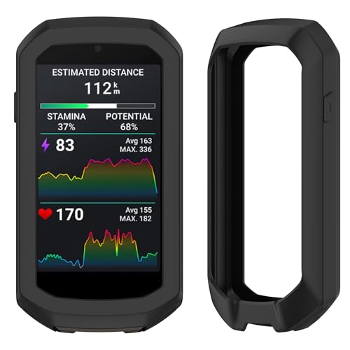 Image of Garmin Edge 1050 Cycling GPS Computer Black Silicone Case Gift Box Bundle | Color Touchscreen, Built-in Speaker, Group Ride, Road Alerts | Includes PlayBetter Screen Protectors, Adapter, Case & More