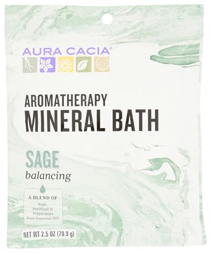 Aura Cacia Balancing Sage Bath, 2.5 OZ