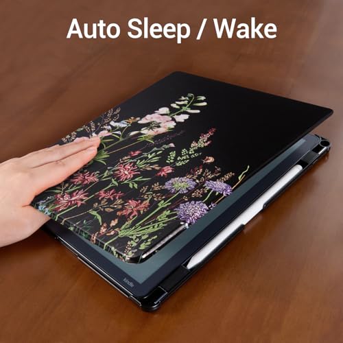 Image of CoBak Case for 11 inch Kindle Scribe 3rd Generation 2025, Kindle Scribe Colorsoft - All New PU Leather Cover with Auto Sleep Wake, Pen Holder for Scribe 11 inch 2025 Released