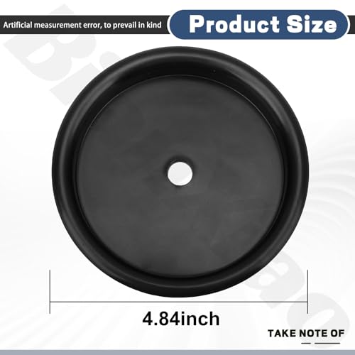 Image of 2 Pack 73316 83872 Vacuum Filter Nut And Plate(Only Nut & Plate) Compatible with Ridgid Craftsman VT2565 Vacuum Cleaner Wet /Dry Accessories VF3000 VF3500 VF4000 VF5000 VF6000 12303