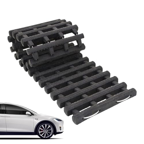 Tapis de traction stable portable à haute adhérence pour glace et sable