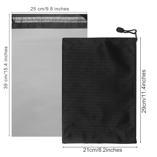 Image of 100 Pack Diaper Disposal Bags, Gray Disposable Incontinence Pad Bags 9.84 x 13.78inches, Adult Diapers Disposable Bags with Storage Bag for Adult Diapers, Incontinence Underwear