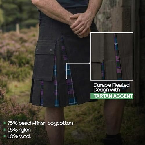 Image of UFS Kilts- Utility Kilt for Men Cotton & Tartan Size 30-66''
