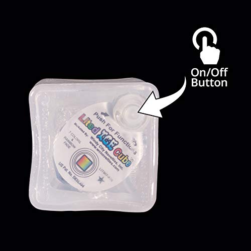 Windy City Novelties - 12 Pack - Multi Color Light-Up Led Ice Cubes With Changing Lights | For Bulk Party Favors St. Patrick’s Day Party Supplies #TOP6