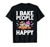 Funny Baker Gift For Men Women Food Cake Baking Pastry Chef T-Shirt