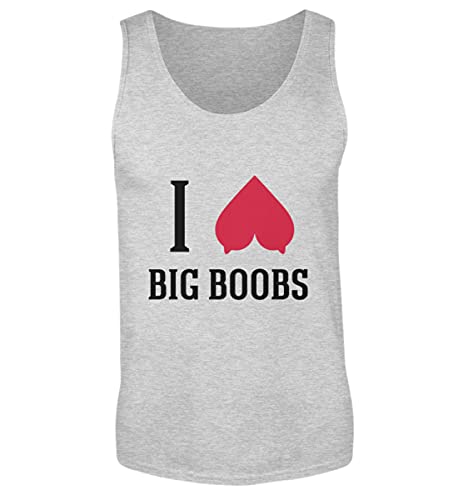 Débardeur homme I Love Big Boobs débardeur coton