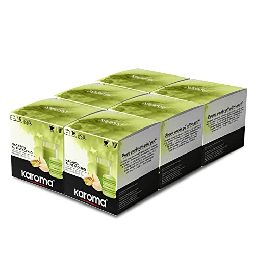 Karoma® capsule compatibili con Nescafè Dolce Gusto (96, Macaron al
