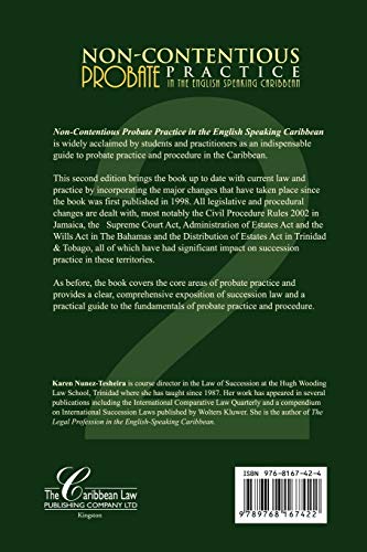 Non-Contentious Probate Practice in the English Speaking Caribbean (2)