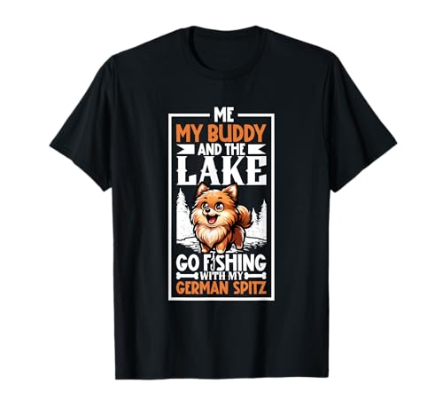 Se allevate o possedete cani Spitz tedeschi, questo slogan per cani per chi ama la pesca è proprio quello che fa per voi.