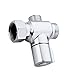 Produktbild 3/4'' bis 1/2'' T-adapter 3 Wege Dusche Mischer Ventil Duschekopf Umsteller Umstellventil Umschalter Umschaltventil