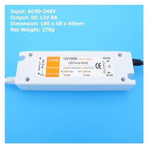 Pilote LED 12V alimentation AC DC 48W pour réparer un éclairage instable
