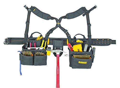 DEWALT DG5641 Framer's Combo Apron with Suspenders, 20 Pocket #1