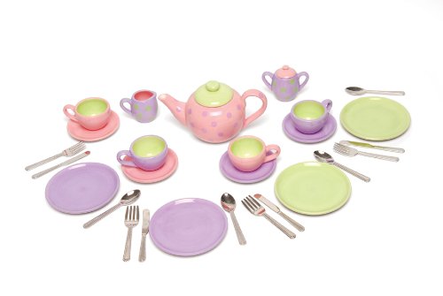 Mud Pie Baby Little Princess Tea Time Tea Set for Four