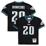 Mitchell & Ness Infant Brian Dawkins Black Philadelphia Eagles 2004 Retired Legacy Jersey