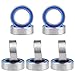 Professional RC Ball Bearings Double Rubber Sealed for Traxxas Arrma Axial Team Associated Losi Redcat Racing RC4WD Tamiya HPI (10-Pack) (5x8x2.5mm)