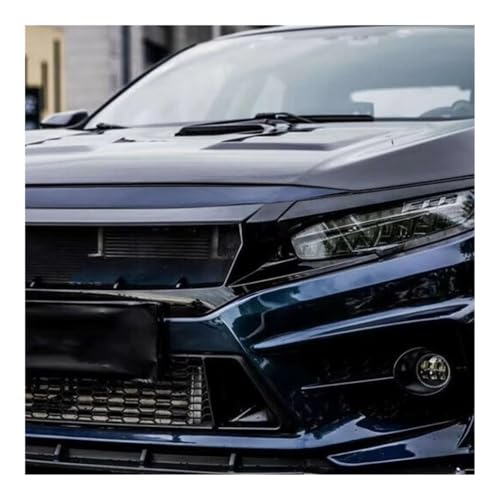 Grille de pare-chocs Civic 10 carbone pour optimiser le flux d'air avant