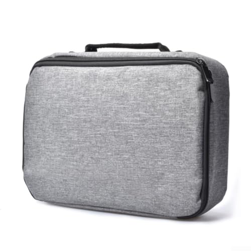 Estuche de almacenamiento para proyector EVA para Salange P35, P10, P58, P60, P62, bolsa rígida de transporte con asa, caja organizadora protectora para proyectores mini y accesorios, gris miniatura 1