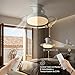 Imagen de azorex Ventilador de Techo con Luz LED Plegable