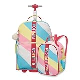 Kit Mochila com Rodinhas Lilica Ripilica Vibrant Com Lancheira - Pacific