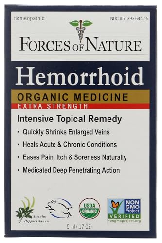 Forces of Nature Hemorrhoid Control Extra Strength,...