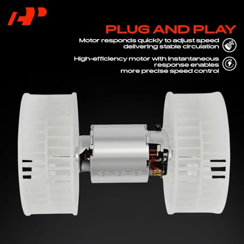 A-Premium Front HVAC Heater Blower Motor Assembly Compatible with Mercedes-Benz Vehicles - 300D, 300TD, 300TE, 300E, 400E, 500E, 300CE, E300, E320, E420, E500, 1987-1994, Without Cabin Dust Air Filter by A-premium - Image 4